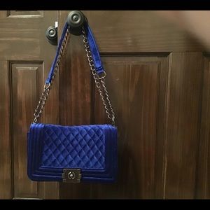 Blue purse